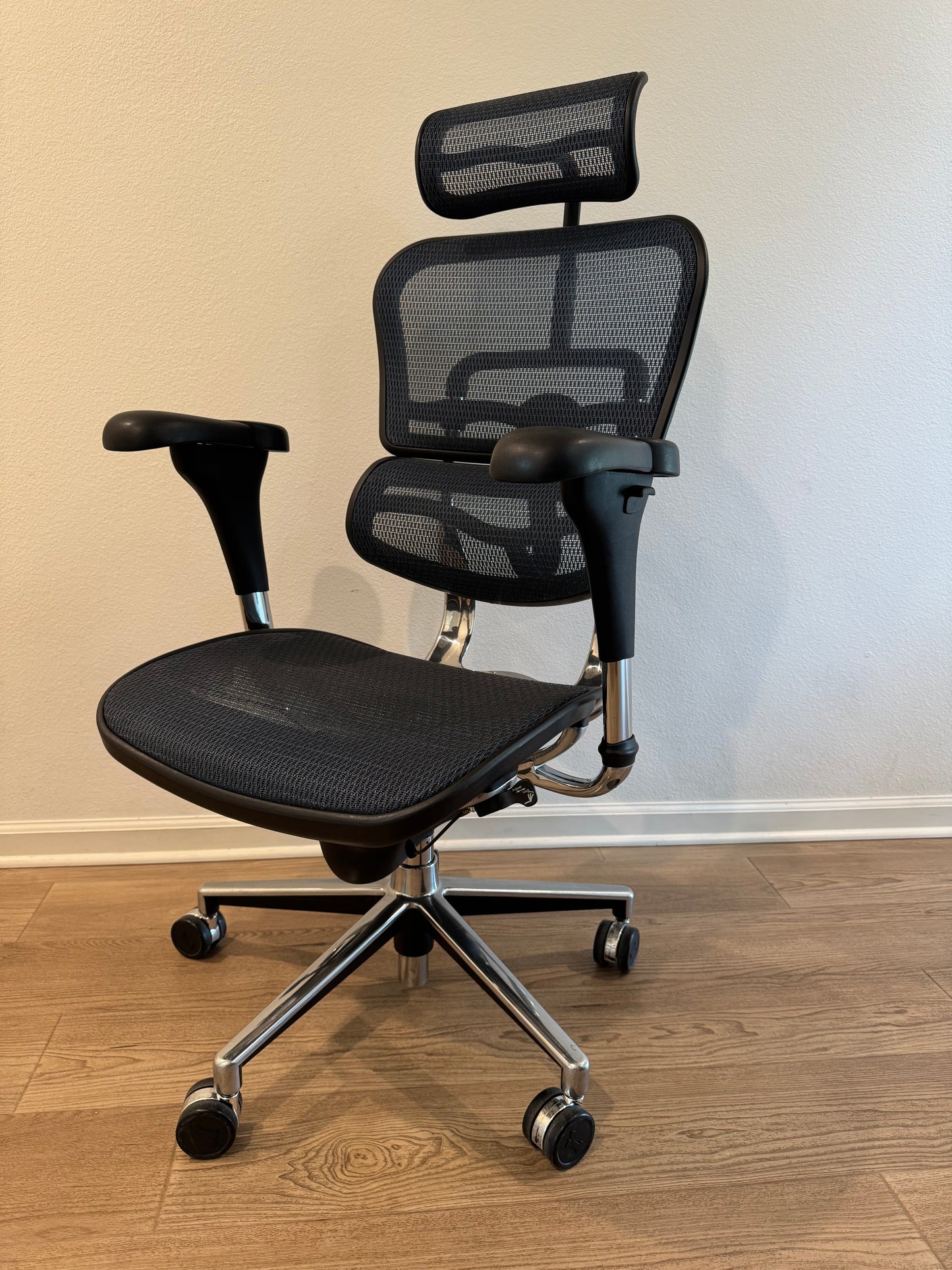 Eurotech Ergohuman ®️ All Mesh High Back Ergonomic Office Chair With Headrest