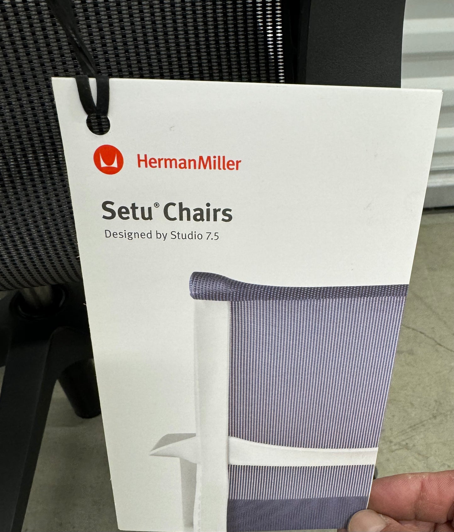 2024 Model brand new Herman Miller Setu office chair in Graphite