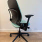 Steelcase Leap V2 Fully loaded Office Chair with new upholstery in black