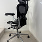 Pre Owned Herman Miller Aeron Size A Remastered With Chrome Frame Gaming Chair/ Office Chair
