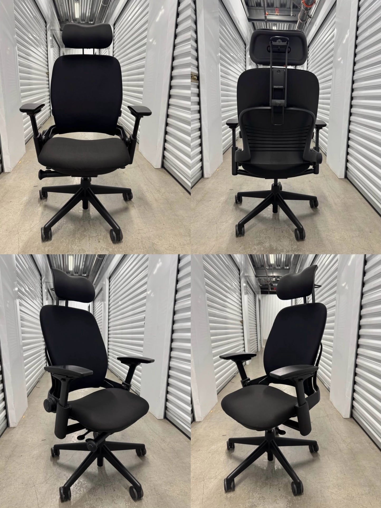 Refurbished Steelcase Leap V2 Fully loaded Office Chair