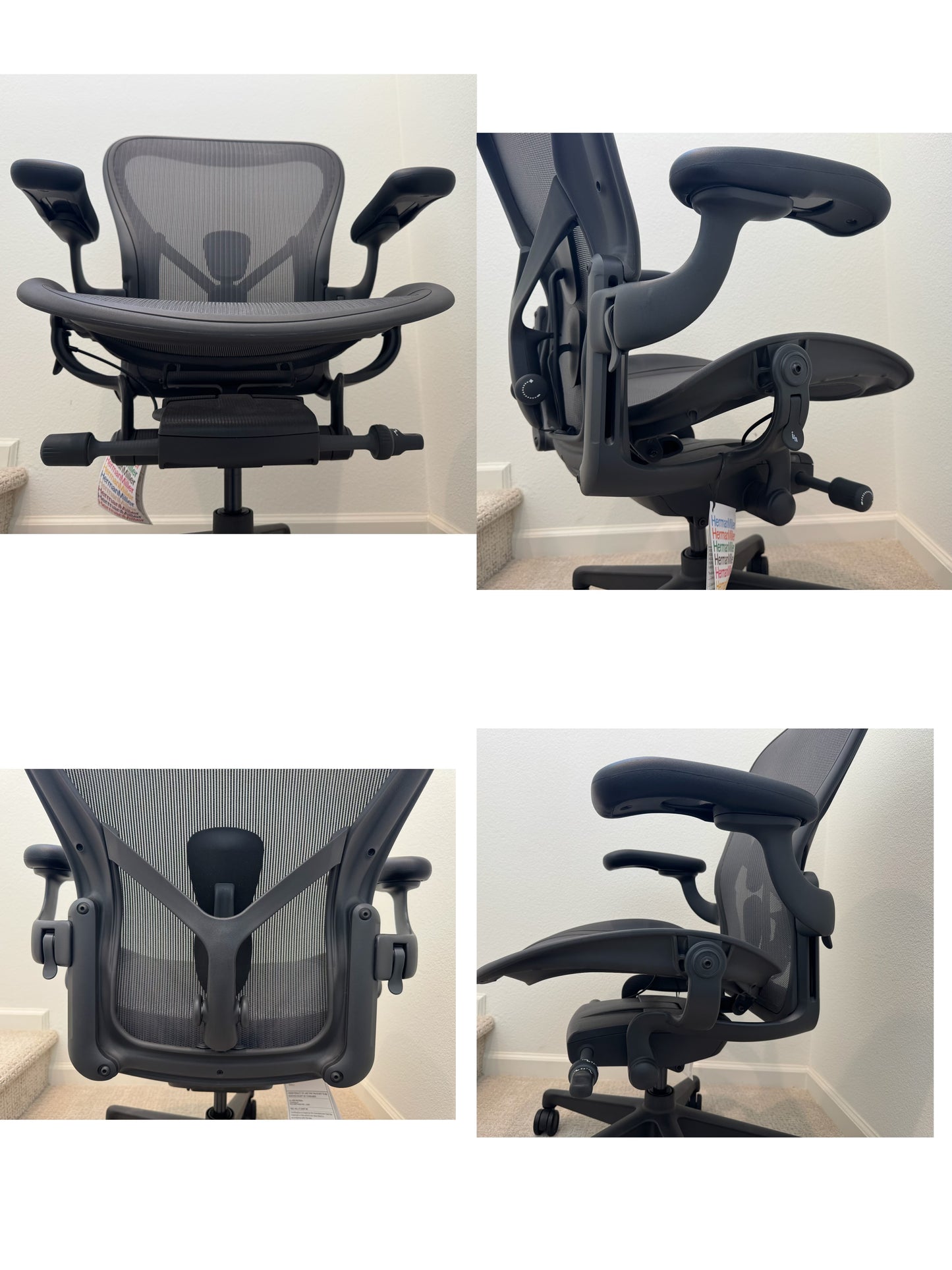 New FULLY LOADED Herman Miller Aeron V2 Remastered Office Chair