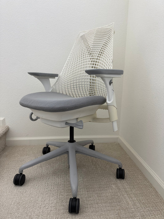 Herman Miller Sayl Fully Loaded Office Chair In White