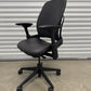 Steelcase Leap V2 Fully loaded Office Chair with new upholstery in black