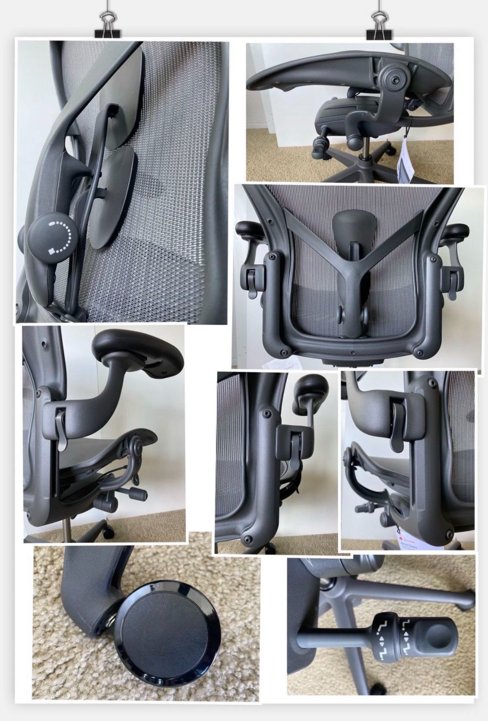 Herman Miller Aeron V2 Remastered Office Chair