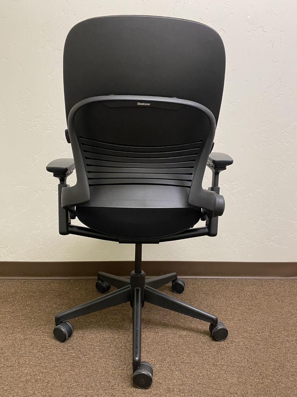 Steelcase Leap V2 Fully Adjustable Model Office Chair In Black